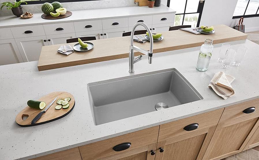 Producten zoals de Blanco Silgranit-spoelbak helpen die hoop waar te maken