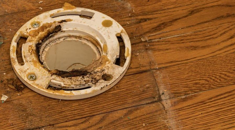 Een toiletflens is een ronde buisfitting die uw toilet verbindt met de vloer