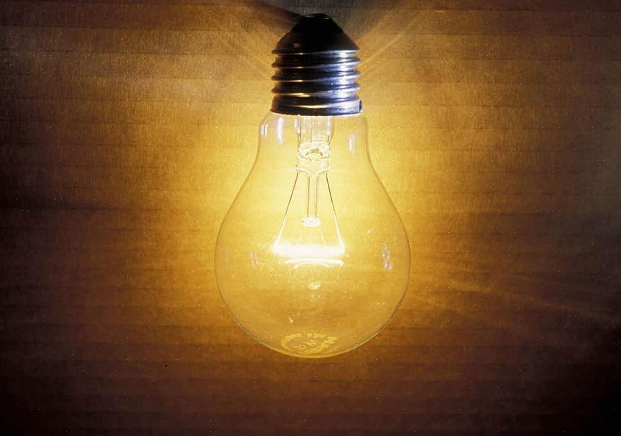 Maar een gloeilamp die dat wel deed