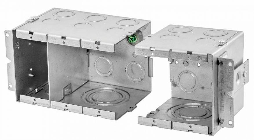 Wordt soms een "metselwerkdoos" genoemd omdat metalen dozen vaak worden gebruikt voor metselwerkmuren
