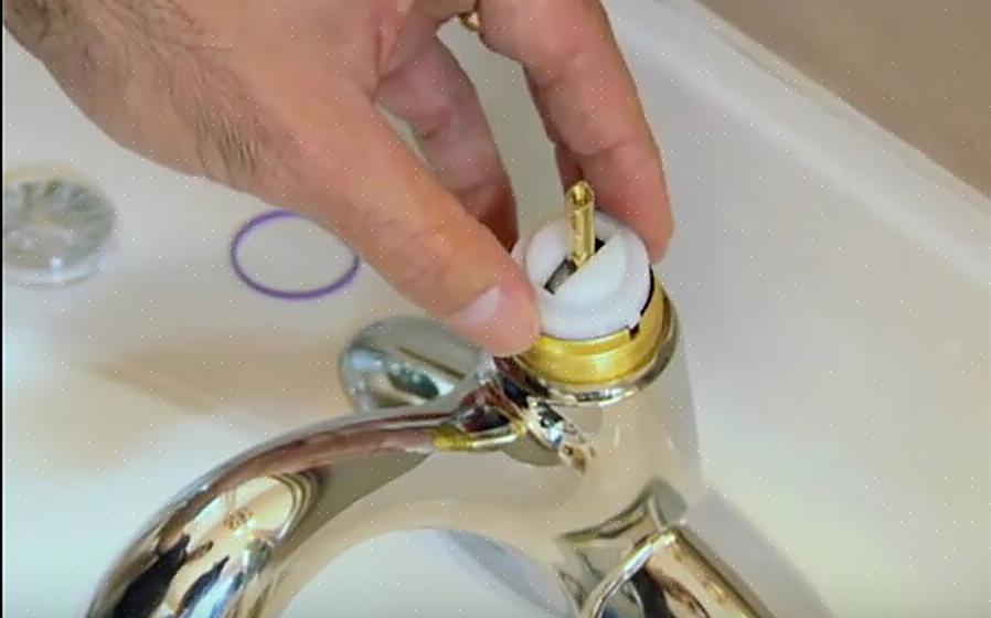 Deze kranen lekken als de veerbelaste rubberen afdichtingen uitdrogen