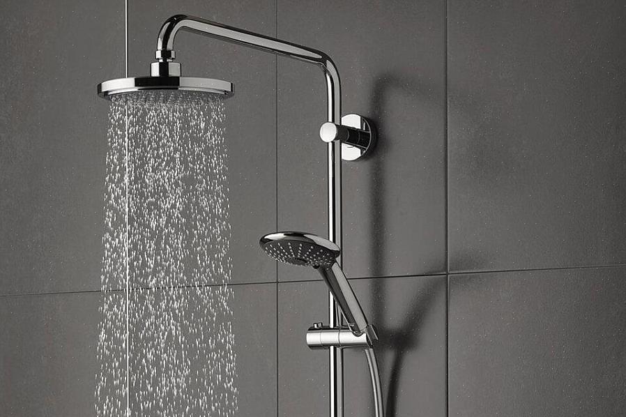 Deze optie werkt door de volumeverhouding van warm water tot koud water te detecteren