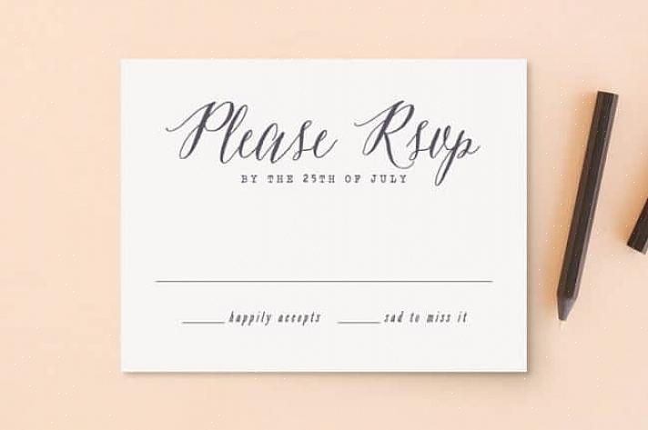 Definitie van RSVP