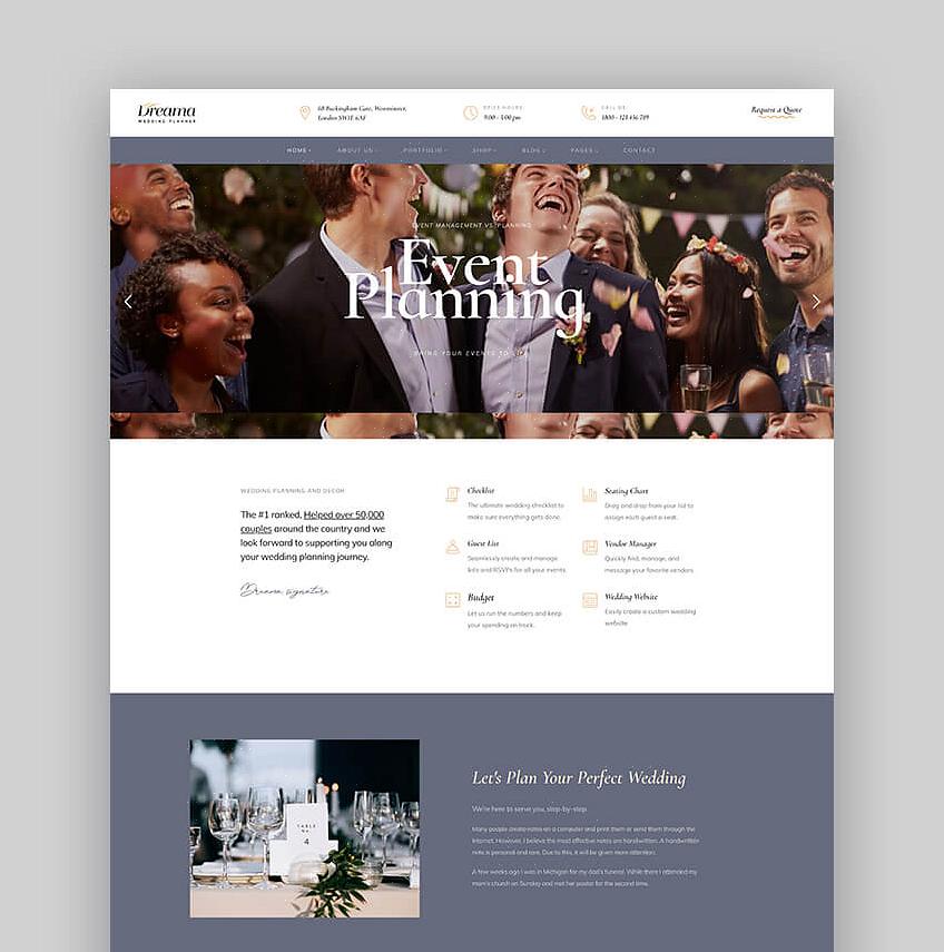 Bovenaan onze lijst met sites voor huwelijksplanning staat Wedding Wire