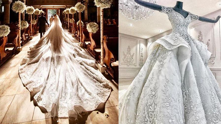 Hoger te betalen voor een designer trouwjurk die speciaal voor u is gemaakt