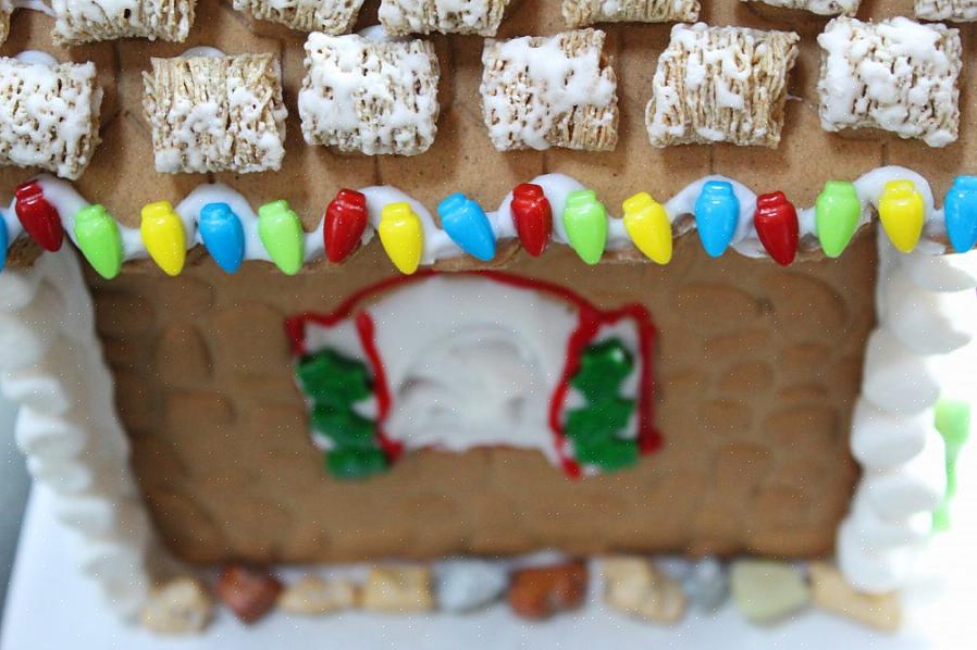 Zo snel als je kunt - naar dit peperkoekhuisdecoratiefeest