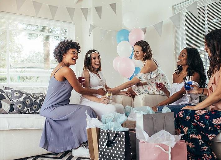 Kan ook afhangen van wanneer hij een babyshower moet geven