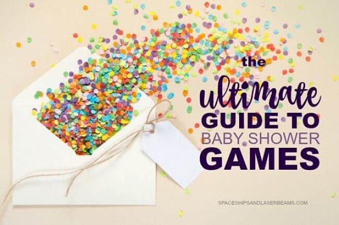 Wanneer het tijd is om het babyshower-spel te starten