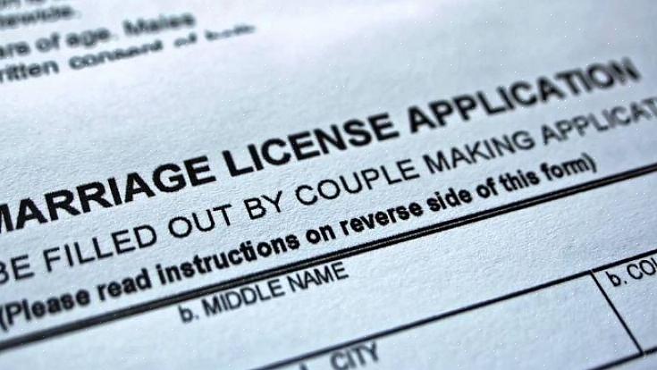 Huwelijksvergunning geldig: 90 dagen