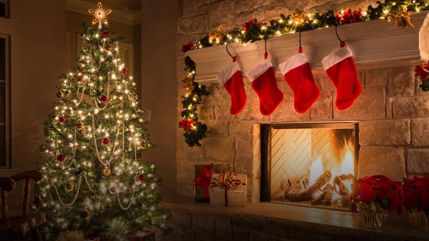 Ornamenten voor kerstboomversieringen in Europa