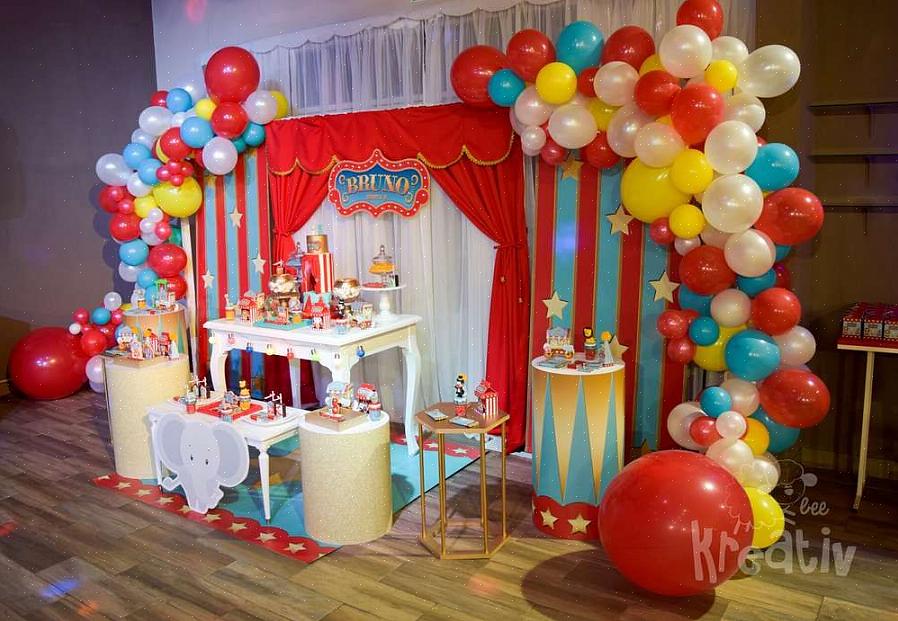 Ze vormen niet alleen een geweldige display voor uw circusfeestvoedsel tafel