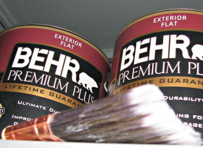 Voor sommige van zijn verven schat Sherwin-Williams de houdbaarheid van de verf op één jaar