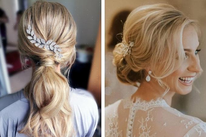 Deze elegante gevlochten opsteekkapsel is de perfecte stijl voor een klassieke