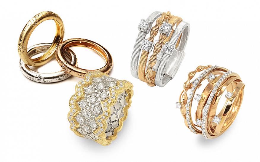 Is de ring positief oogverblindend in 18K witgoud met full-cut pavé diamanten