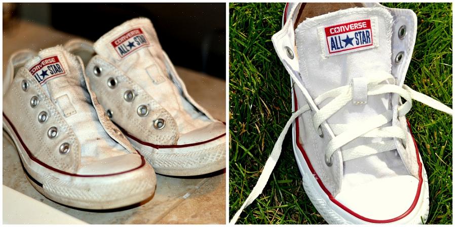Canvas schoenen die meerdere keren per week worden gedragen