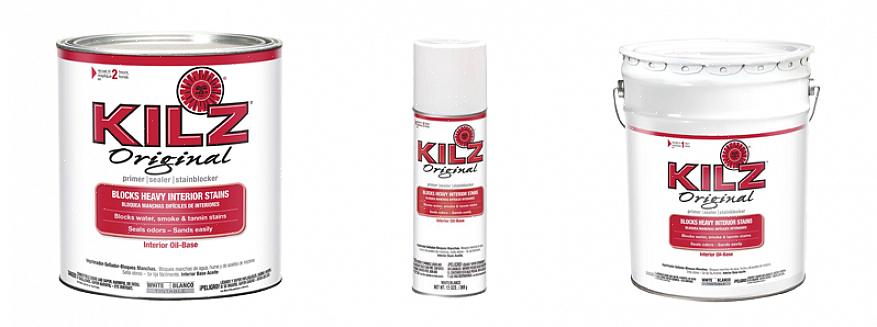 Kilz 2 heeft dezelfde viscositeit als Kilz Ceiling Paint