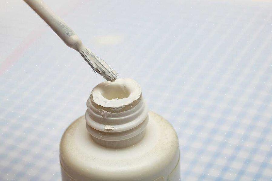 Aangezien de vlek in de doek wordt opgenomen om verdere vlekken te voorkomen