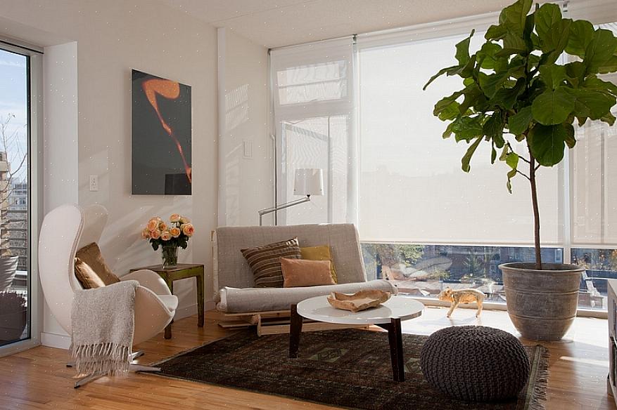 Een perfecte oplossing zijn voor het decoreren van feng shui-vuurelementen