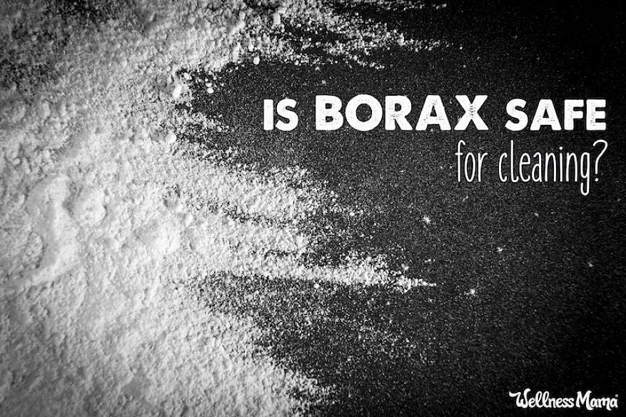 Te ontgeuren in plaats van borax