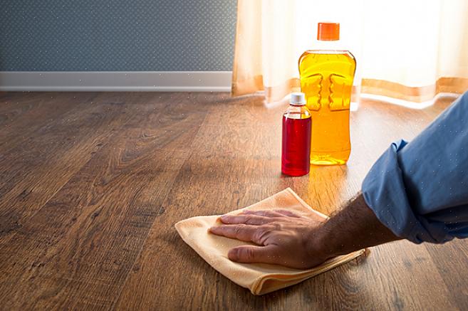Dweil de reiniger voor houten vloeren