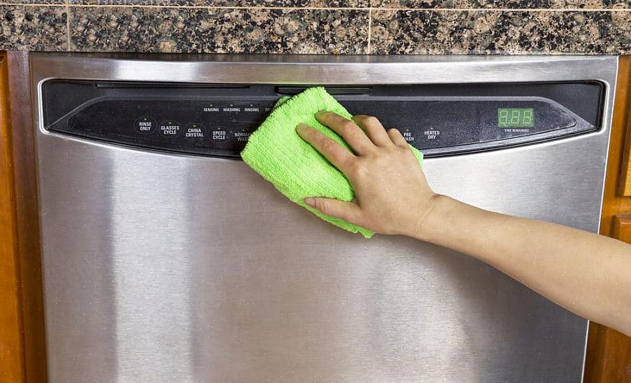 Sommige groene schoonmaakproducten zijn speciaal ontwikkeld voor roestvrij staal