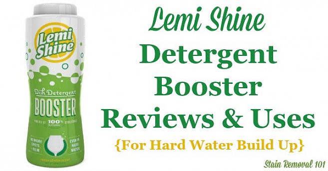 De Lemi Shine machinereiniger maakt gebruik van natuurlijke ingrediënten om op een fantastische manier