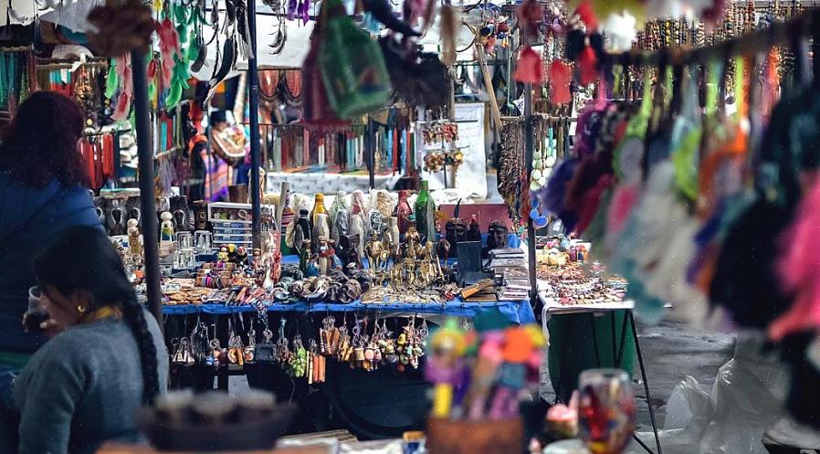Een permanent kraampje op de vlooienmarkt is ideaal als je een hekel hebt aan small talk