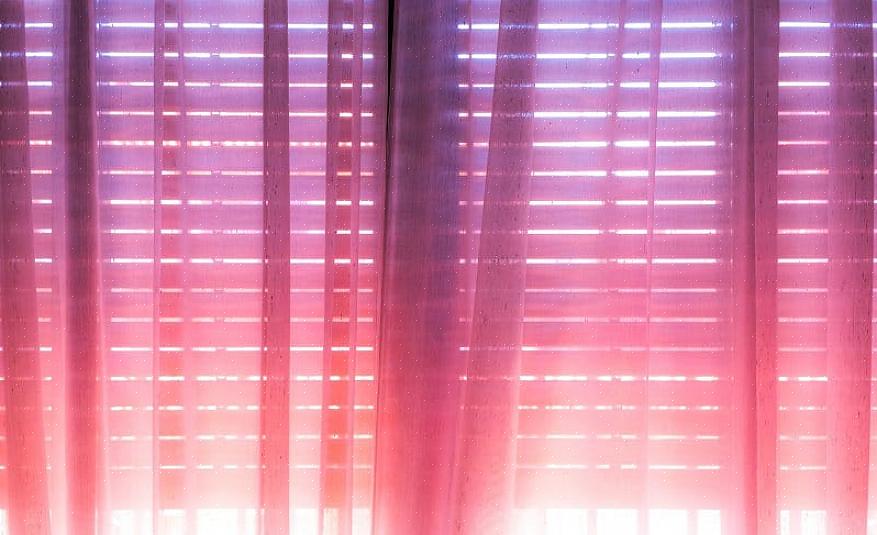 Levendige feng shui-kleurencombinatie die de energie van het Fire feng shui-element (roze)