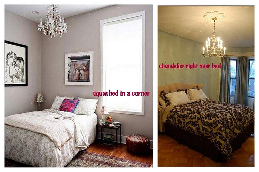Moet u zorgvuldig rondkijken in uw slaapkamer terwijl u op uw bed zit