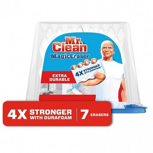 Toen ik de Mr.Clean Magic Eraser opende