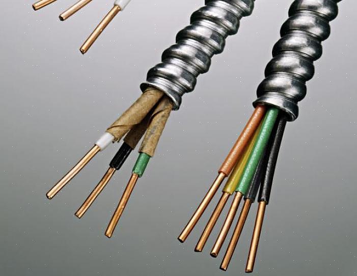 Leiding zijn afhankelijk van het contact van de metalen omhulling naar de metalen doos om de aarding