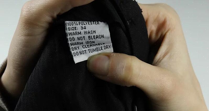 Polyesterkleding krijgt soms een slechte reputatie