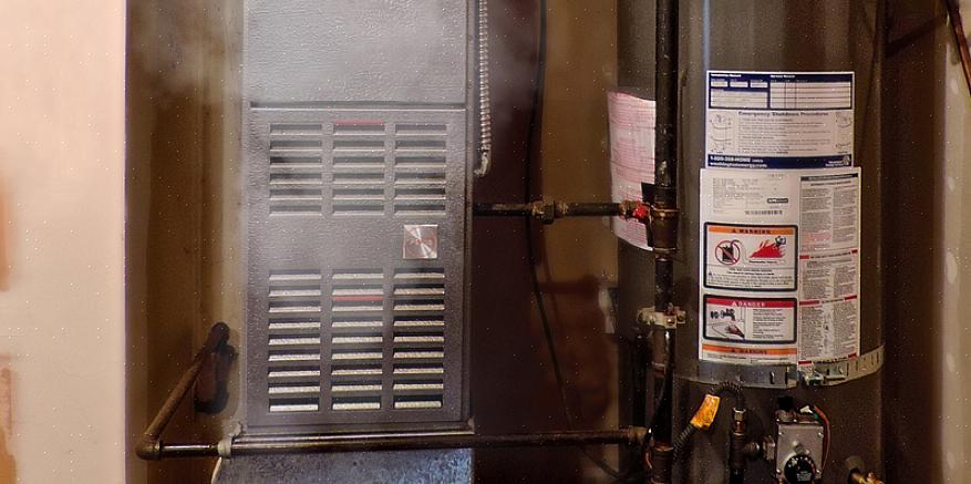 De ovenschakelaar wordt meestal op een muur bij de oven gemonteerd