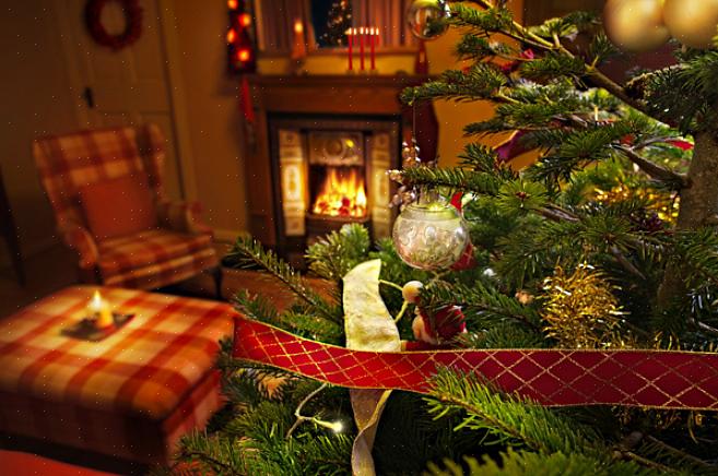 Dit zijn de beste feng shui-gebieden voor je kerstboom