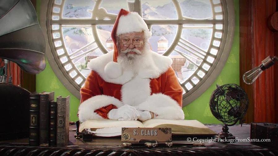 Deze telefoontjes met de kerstman kunnen worden gepersonaliseerd met de naam van het kind