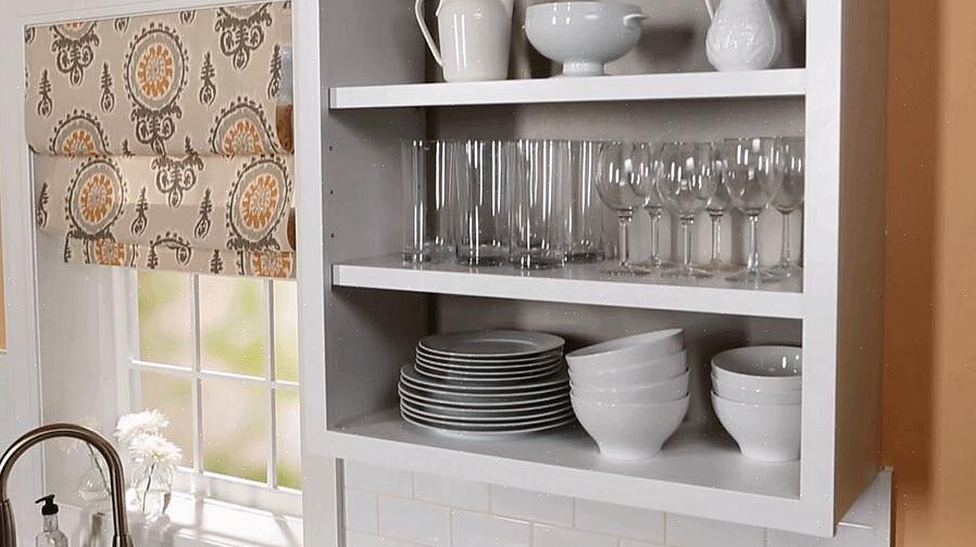 Daarom zijn open schappen in de meeste keukens pure luxe