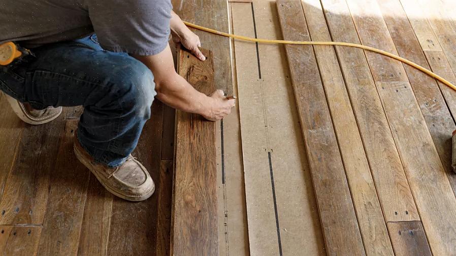 Koopje houten vloeren betekent winkelen bij grondstofmagazijnen