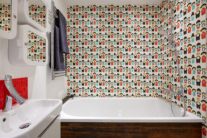 Als je een aparte toiletruimte of een toiletruimte hebt buiten het hoofdgedeelte van de badkamer