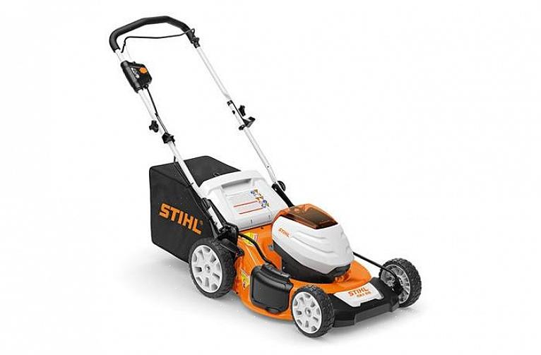Merk allereerst op dat de Stihl RMA 370 bedoeld is voor gebruik op kleine of middelgrote gazons