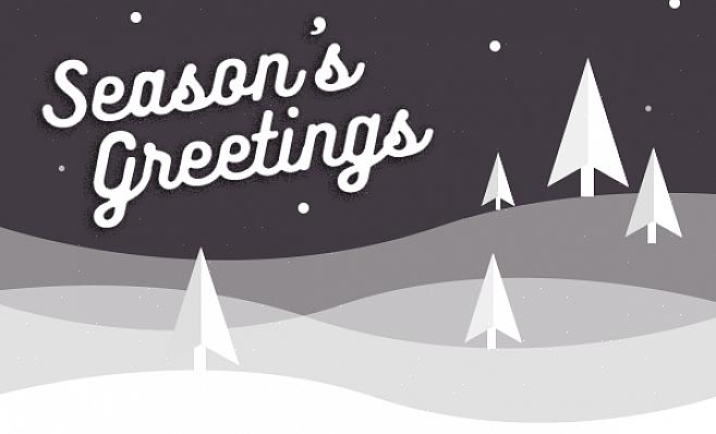 Is het altijd een goede manier om kerstkaarten naar klanten