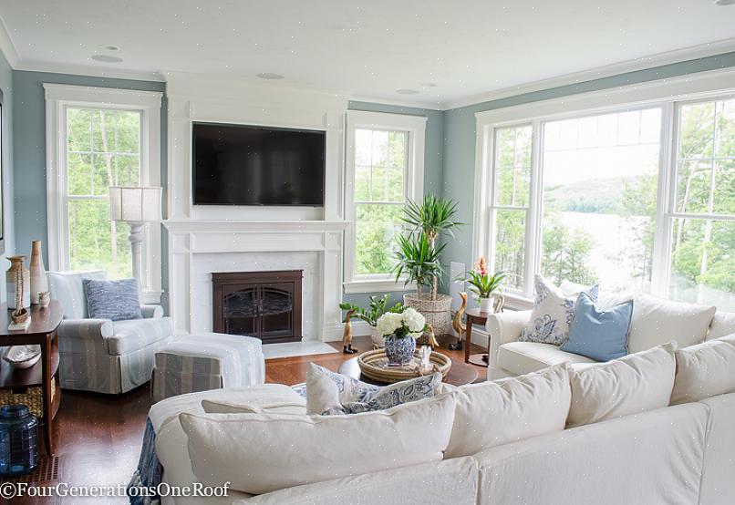 Schuurpapier gemakkelijk worden omgetoverd tot een shabby chic kustlook