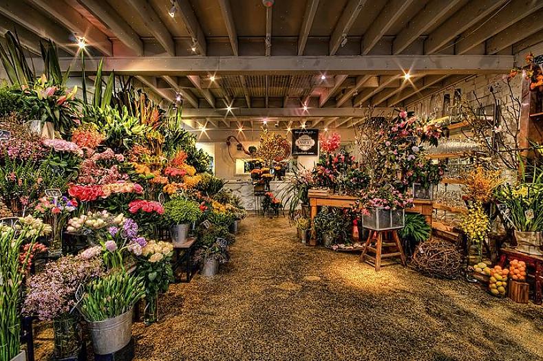 Een traditionele Franse bloemenprint en rustieke