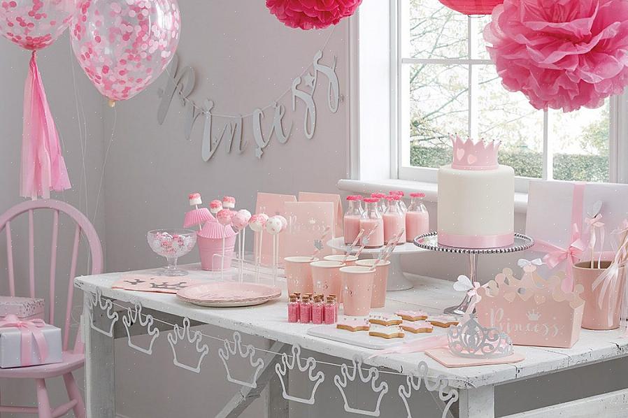 Als uw kind om een prinsessenfeest vraagt wanneer hun verjaardag rondrent