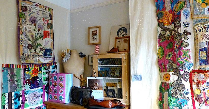 U kunt uw eigen verbazingwekkende textielkunstwerken maken