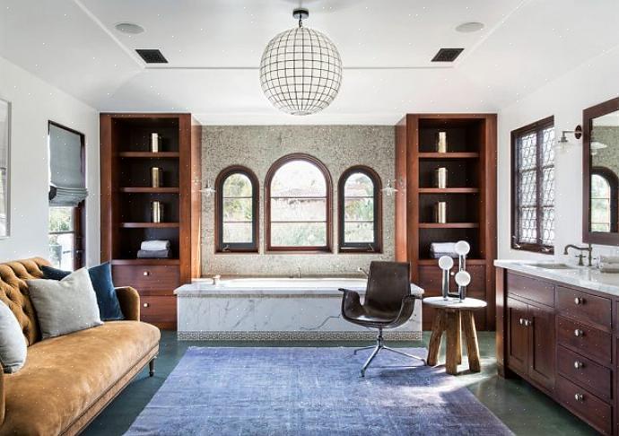 Hier zijn enkele ideeën om van uw eclectische badkamer de perfecte eclectische badkamer te maken