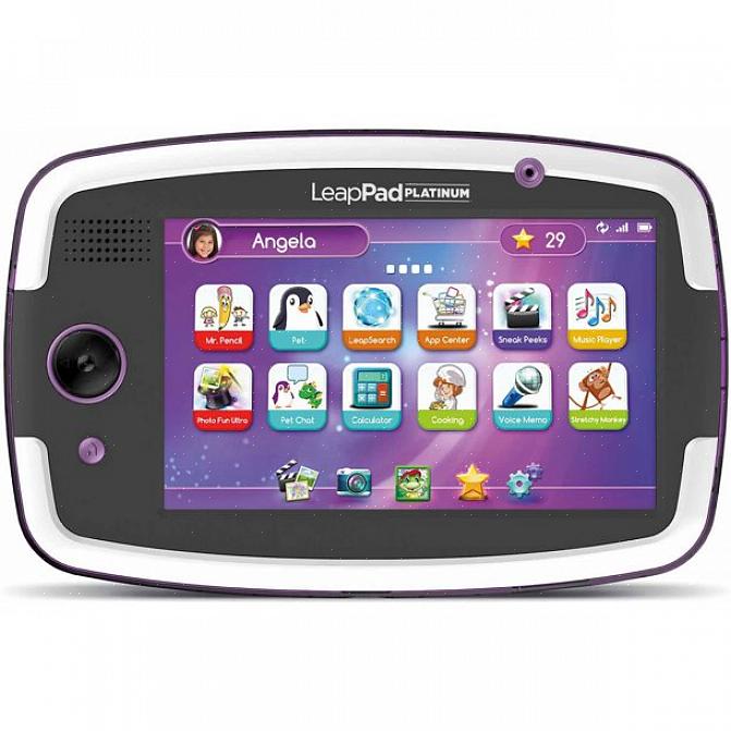 De LeapFrog Platinum-tablet