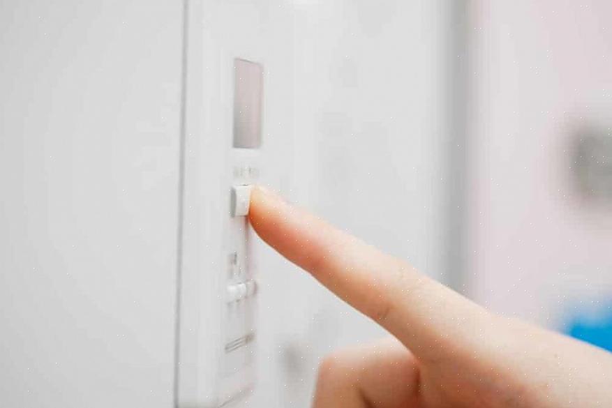 Dus u kunt de thermostaat hoger instellen