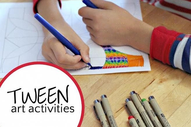 En de meeste tween-meisjes houden van projecten