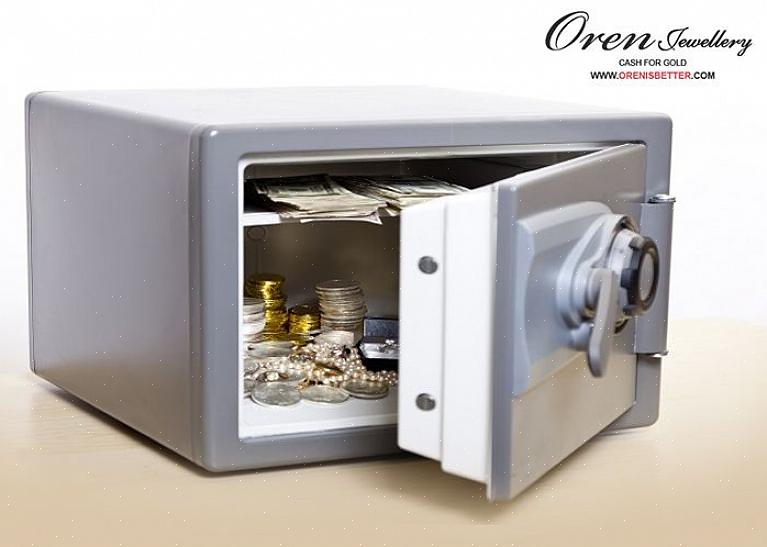 Bewaar schone sieraden op een schone plaats