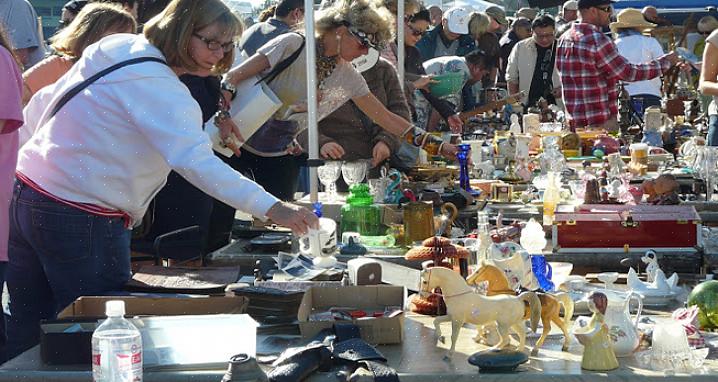 Geniet elke maand van 20 hectare schatzoeken op de antiekmarkt van Long Beach